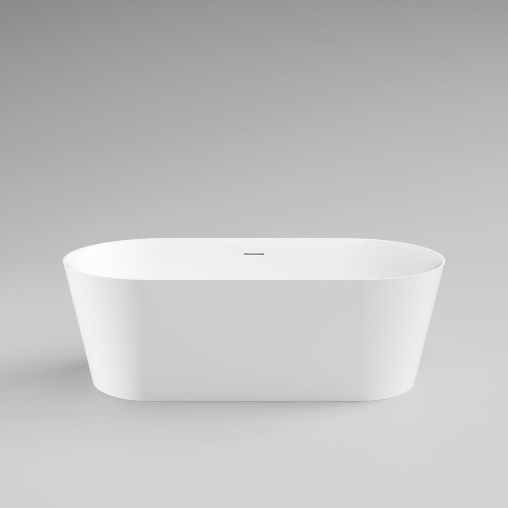 CODE ENDURA LINEARE ACRYLIC 1750 FREESTANDING BATH MATTE WHITE