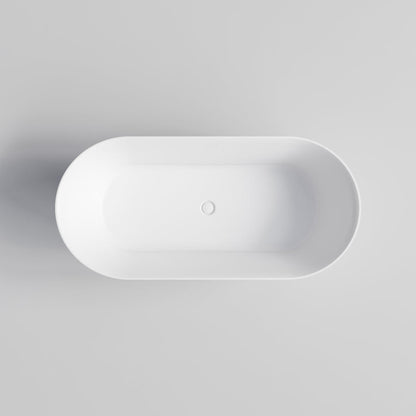 CODE ENDURA LINEARE ACRYLIC 1750 FREESTANDING BATH MATTE WHITE