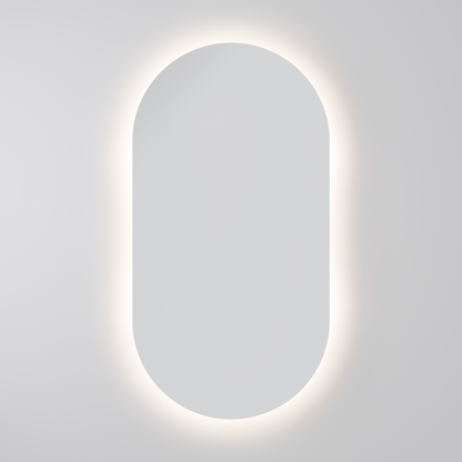 OVAL 550 LED BATHROOM MIRROR