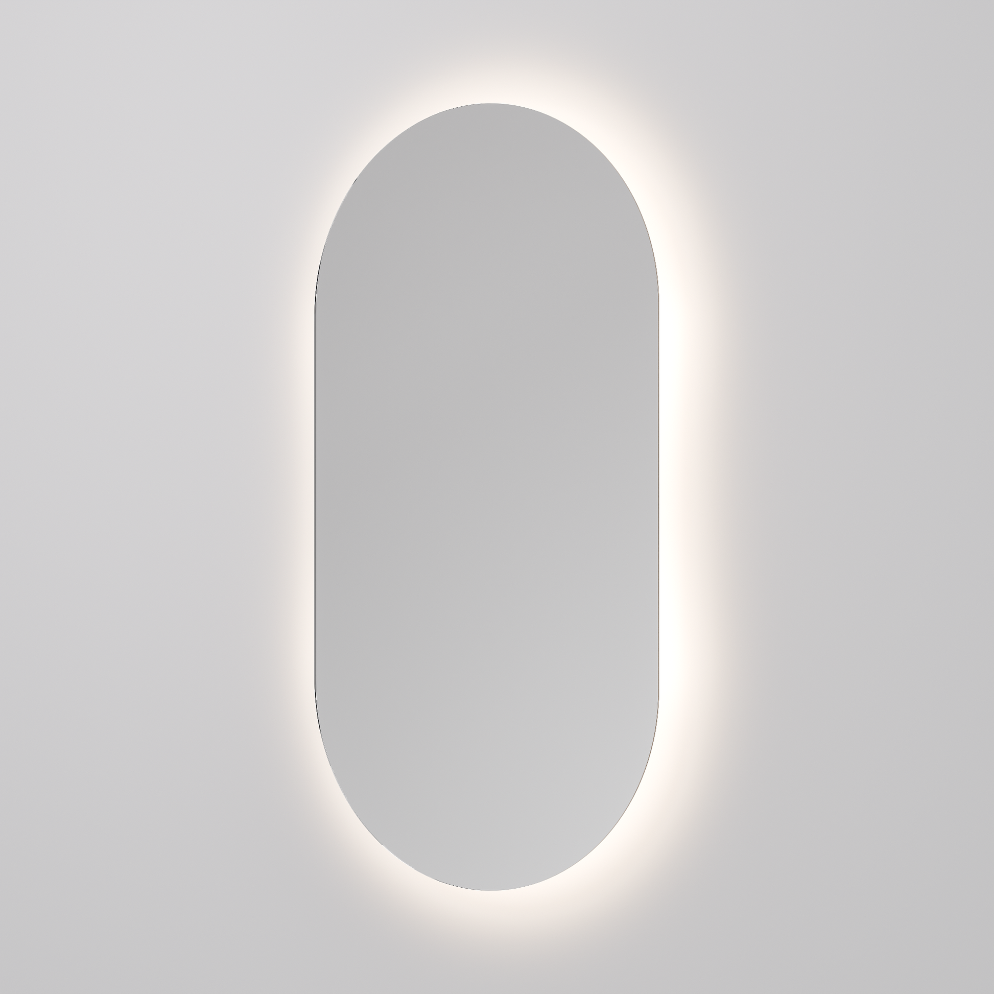 OVAL 550 LED BATHROOM MIRROR
