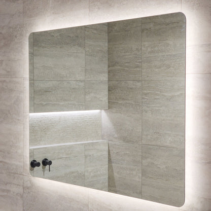 CODE EURO RECTANGLE LED BATHROOM MIRROR