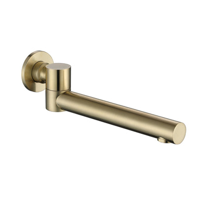CODE FLOW SWIVEL BATH SPOUT BRUSHED BRASS
