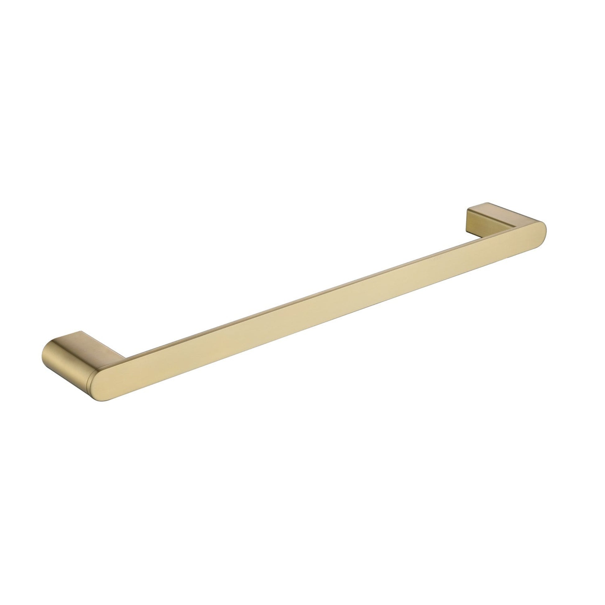 CODE FLOW TOWEL RAIL 500 BRUSHED BRASS