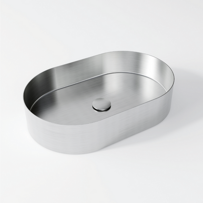 CODE FUSION OVAL STAINLESS STEEL BASINS