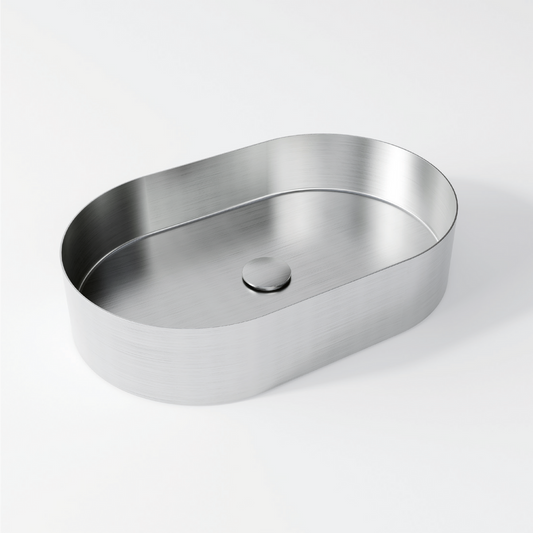 CODE FUSION OVAL STAINLESS STEEL BASINS