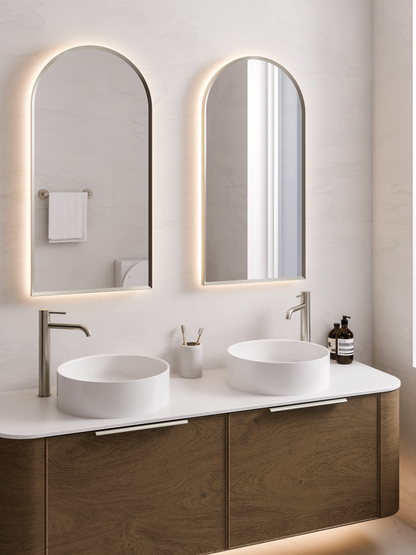 ROUND GLOSS WHITE VILLASTONE BATHROOM BASIN
