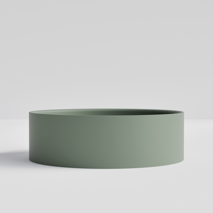 ROUND GREEN VILLASTONE BATHROOM BASIN