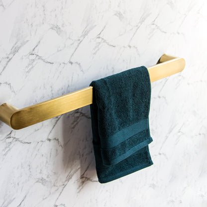 CODE LAMONE ROUND HEATED SINGLE BARS 650MM BRUSHED BRASS