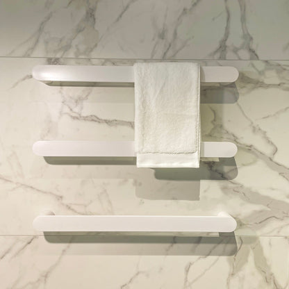 CODE LAMONE ROUND HEATED SINGLE BARS 650MM MATTE WHITE