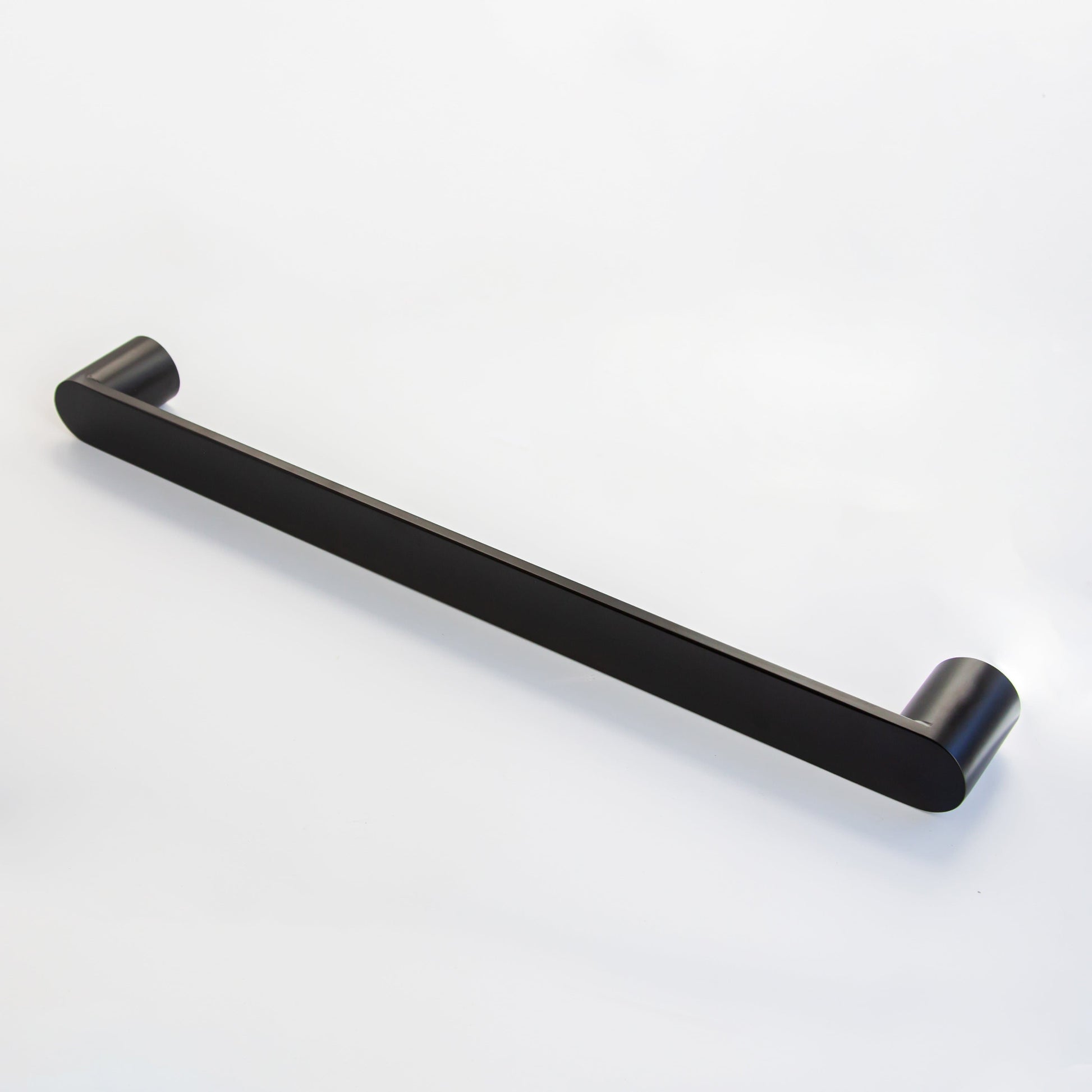 ROUND HEATED SINGLE BARS 850 MATTE BLACK