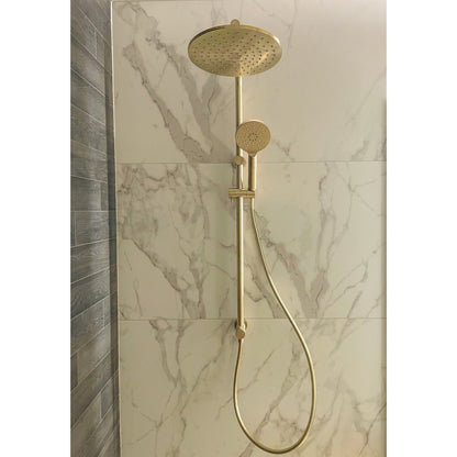CODE LAMONE ROUND SHOWER COLUMN BRUSHED BRASS
