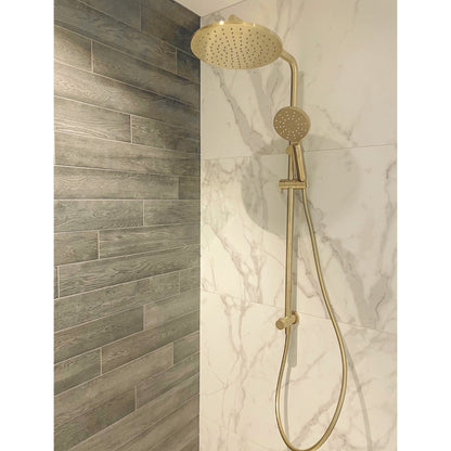 CODE LAMONE ROUND SHOWER COLUMN BRUSHED BRASS