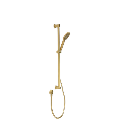 CODE LAMONE ROUND SLIDE SHOWERS BRUSHED BRASS