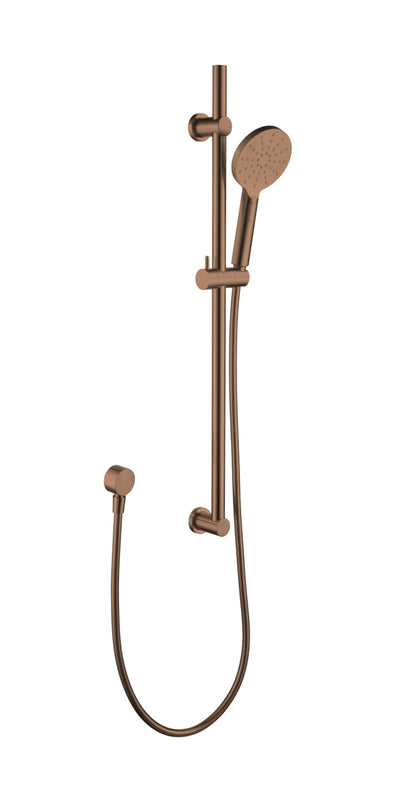 CODE LAMONE ROUND SLIDE SHOWERS BRUSHED BRONZE