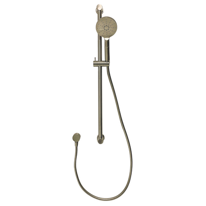 CODE LAMONE ROUND SLIDE SHOWERS BRUSHED NICKEL