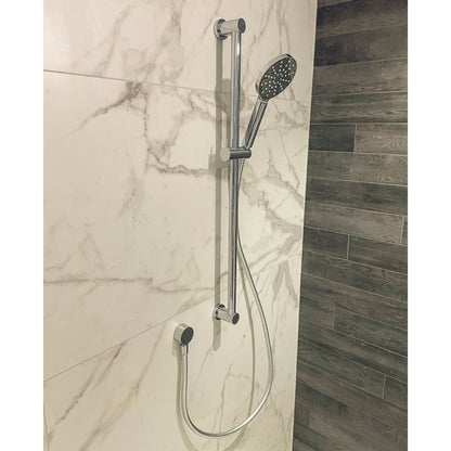 CODE LAMONE ROUND SLIDE SHOWERS CHROME