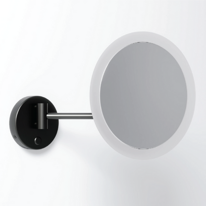 CODE LED NEO MAKE UP MAGNIFYING MIRROR GUNMETAL CM-LED-21-R254