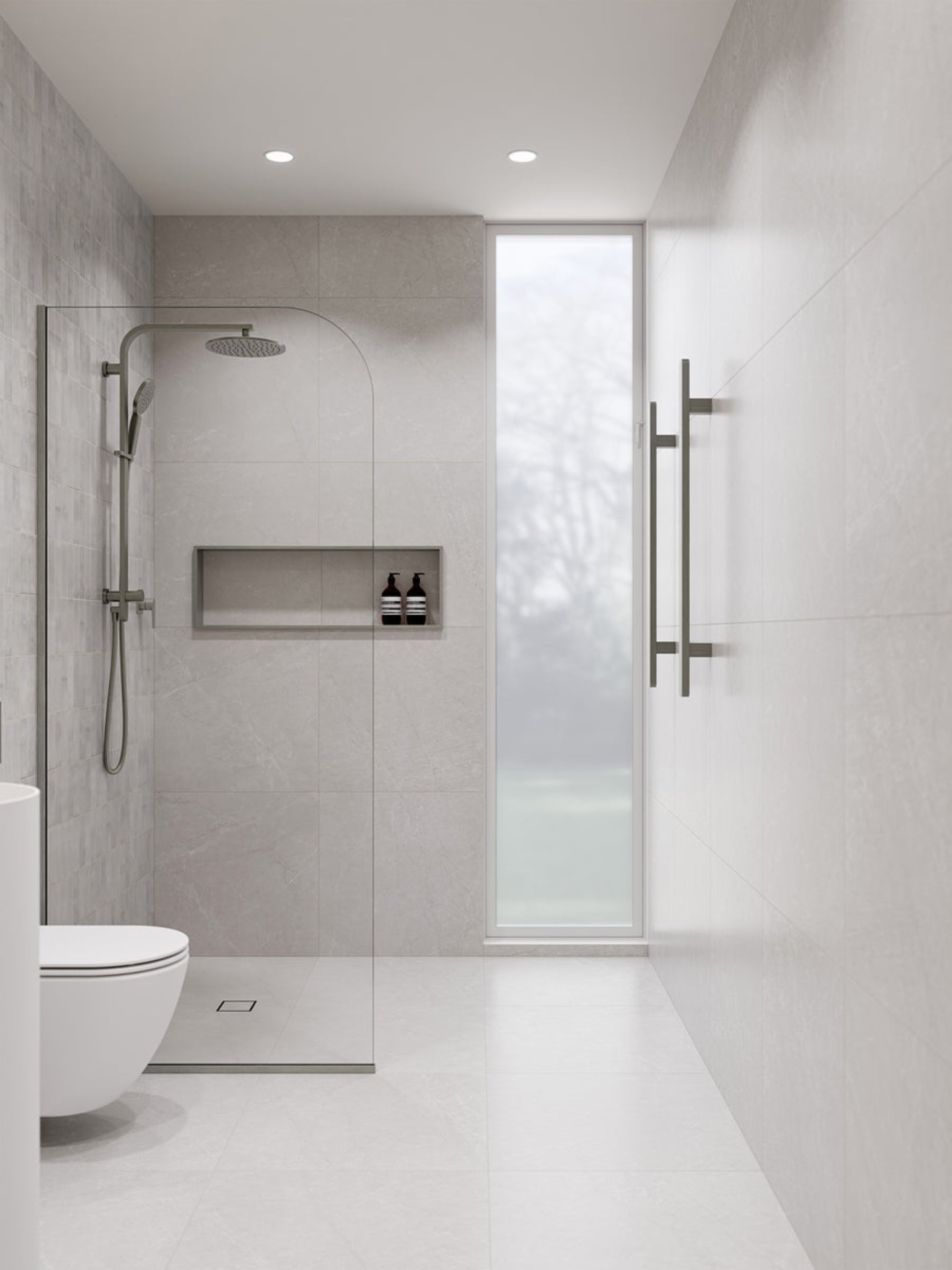 CODE LINEARE 850 VERTICAL HEATED TOWEL RAIL