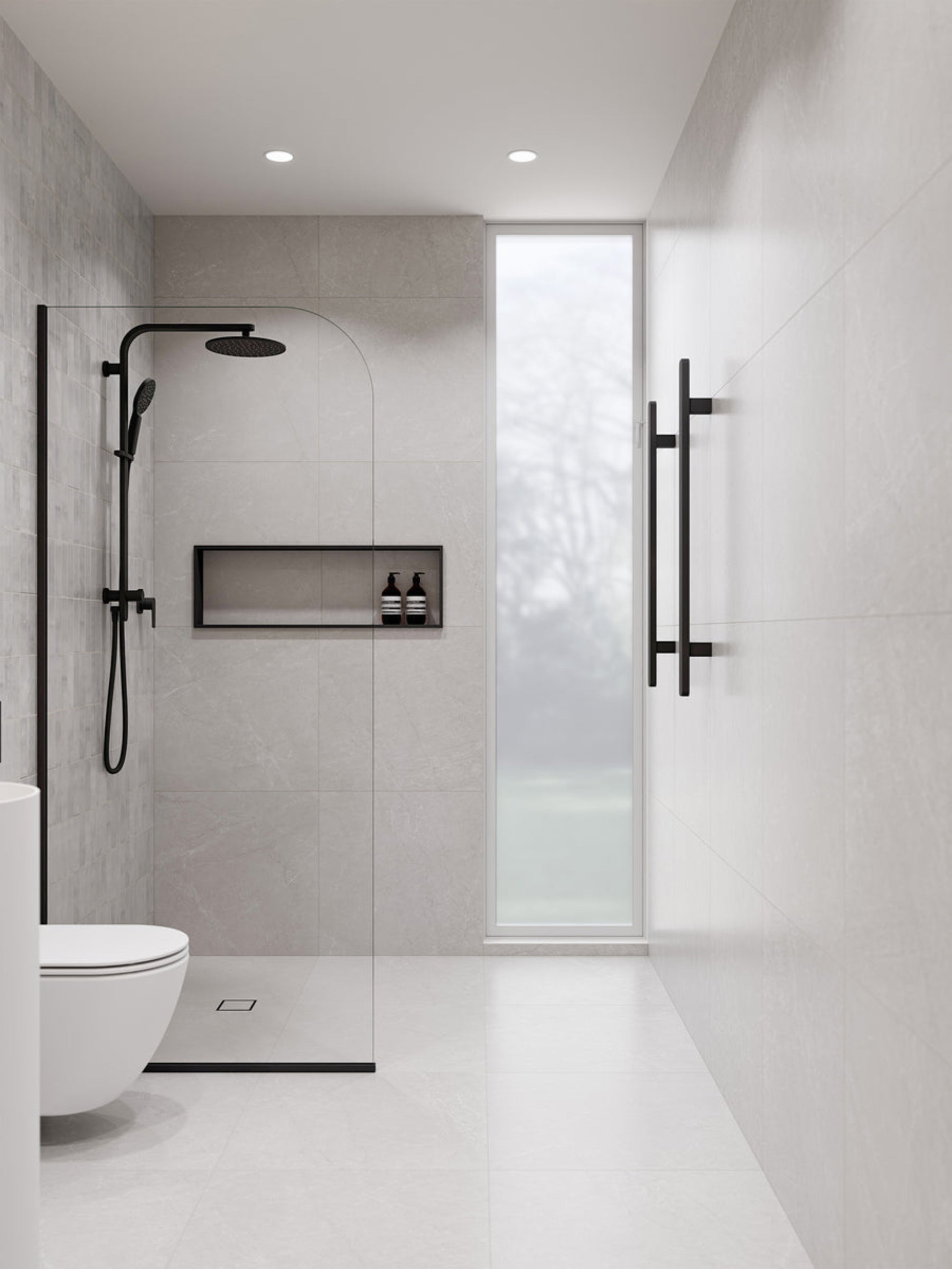 CODE LINEARE 850 VERTICAL HEATED TOWEL RAIL