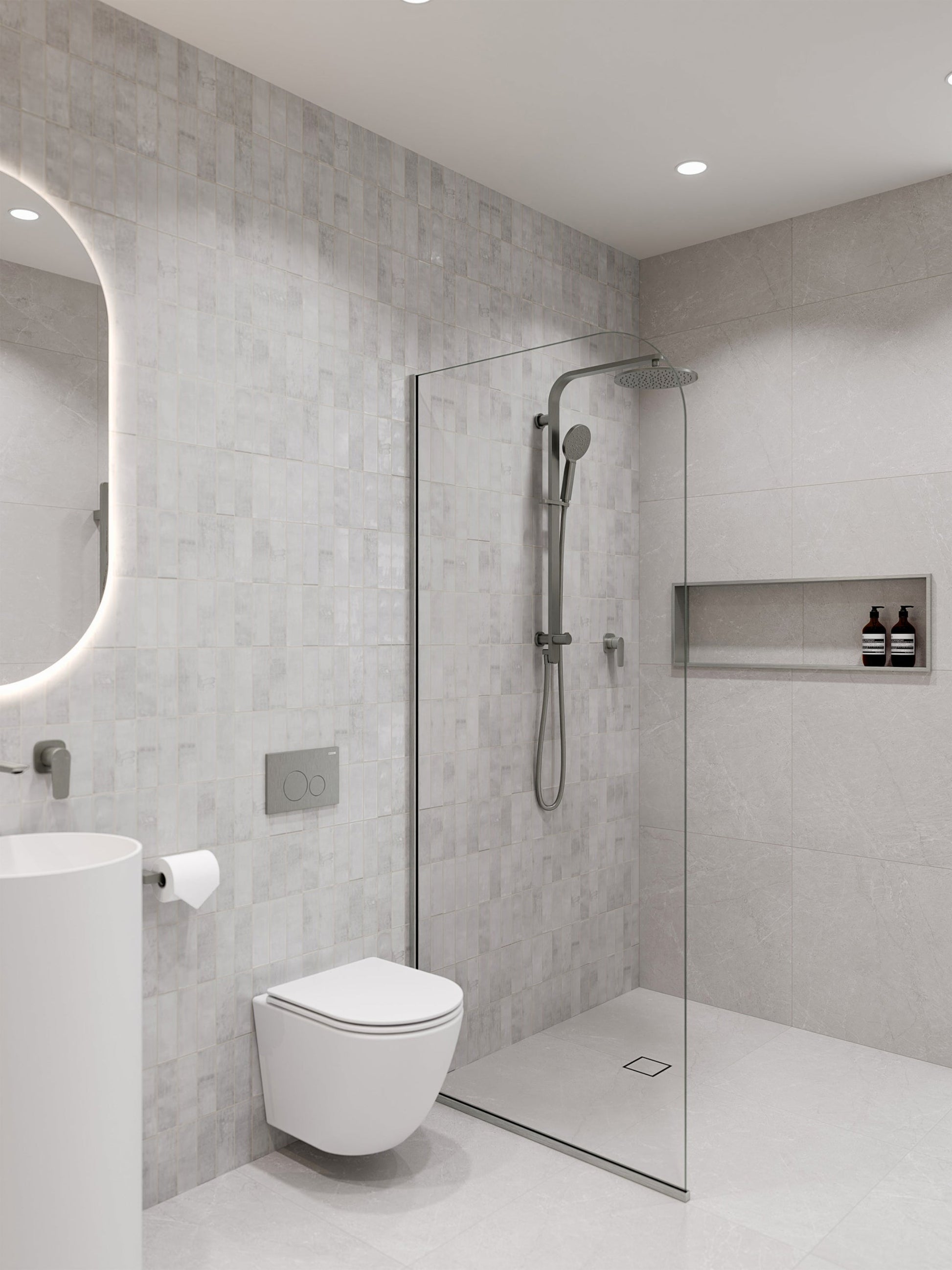 CODE LINEARE COLUMN SHOWERS - 6 COLOURS