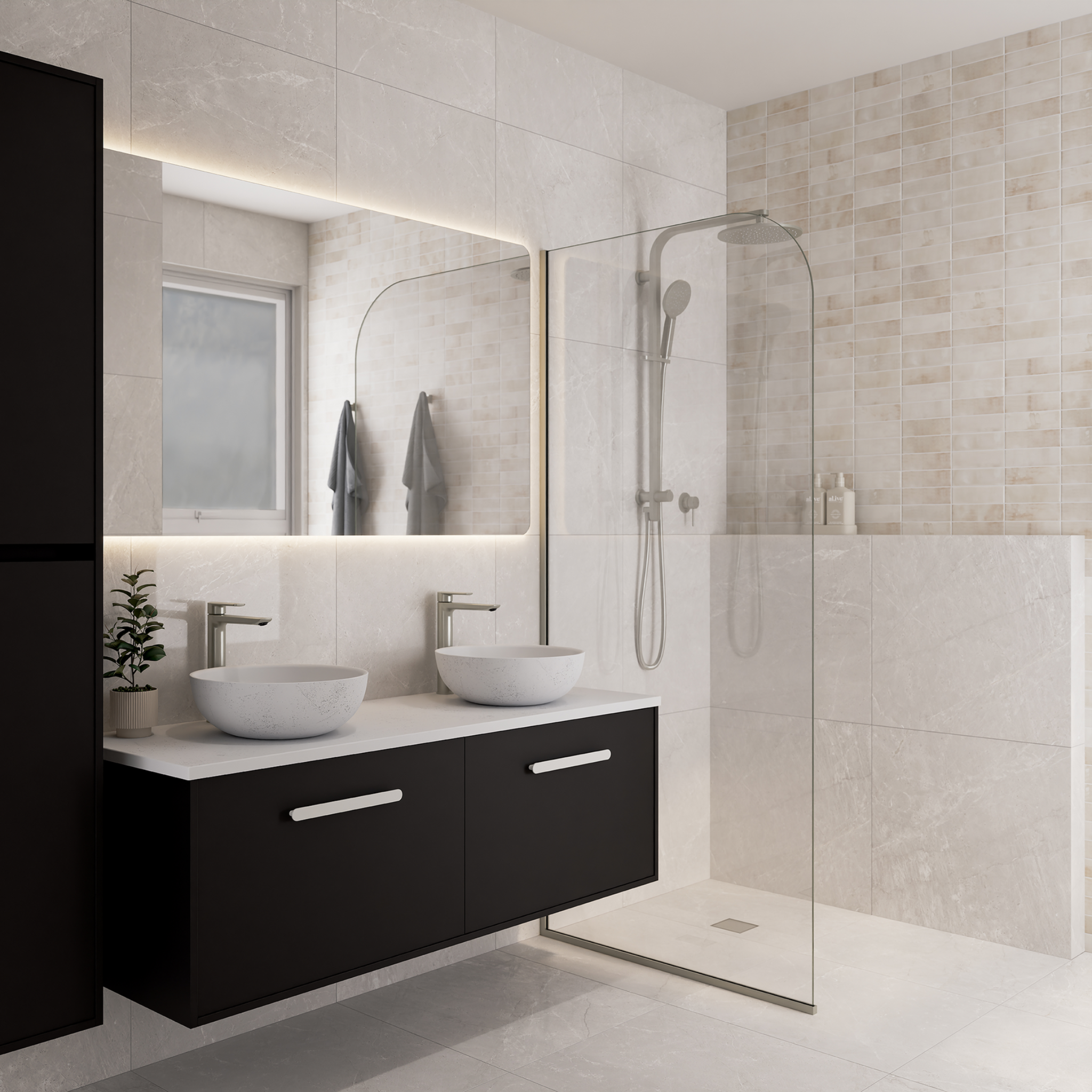 CODE LINEARE COLUMN SHOWERS - 6 COLOURS