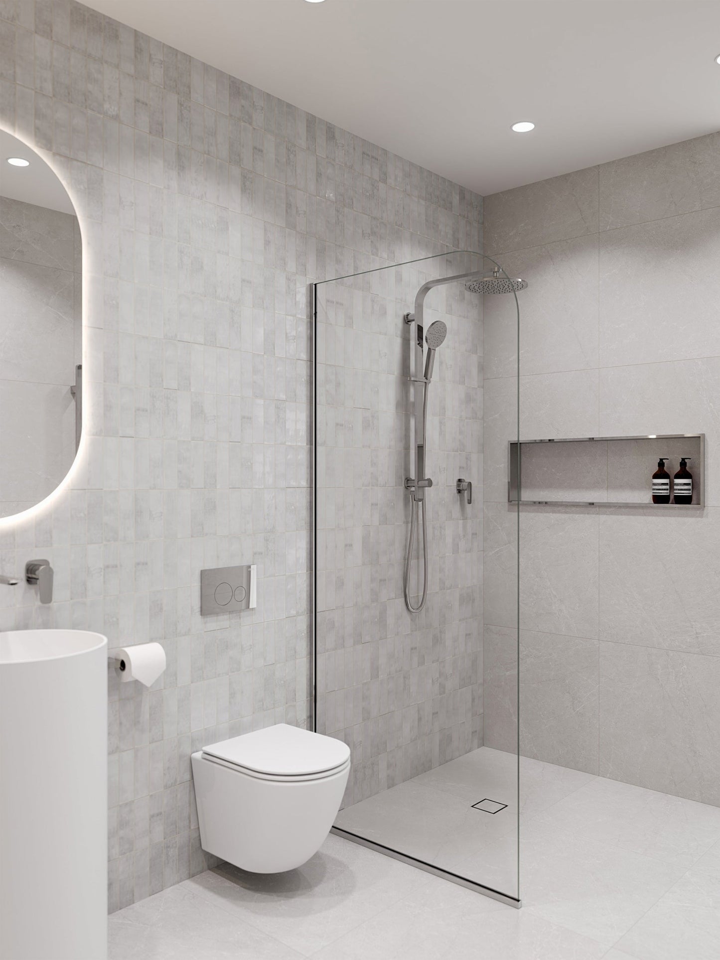 CODE LINEARE COLUMN SHOWERS - 6 COLOURS
