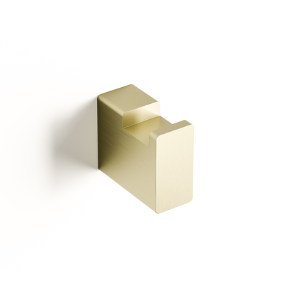 CODE LINEARE ROBE HOOK BRUSHED BRASS