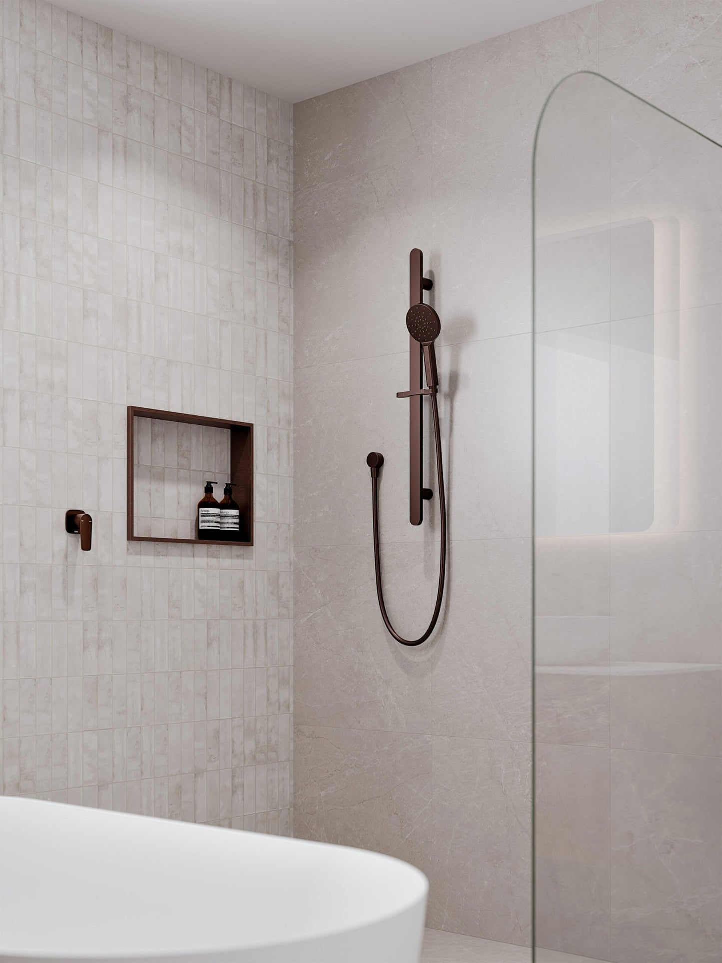 CODE LINEARE SLIDE SHOWERS - 6 COLOURS