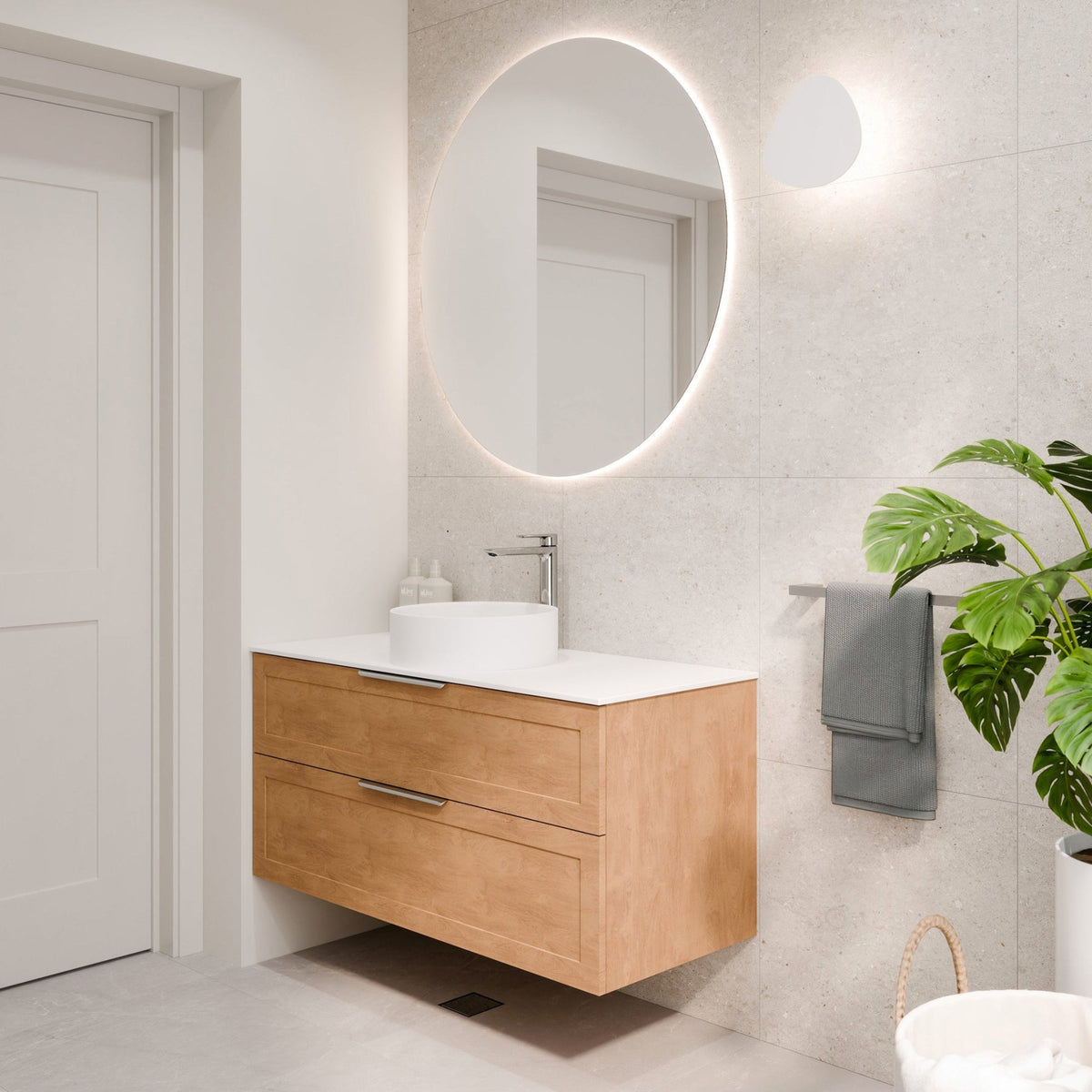 CODE LINEARE TOWEL RAIL 600MM