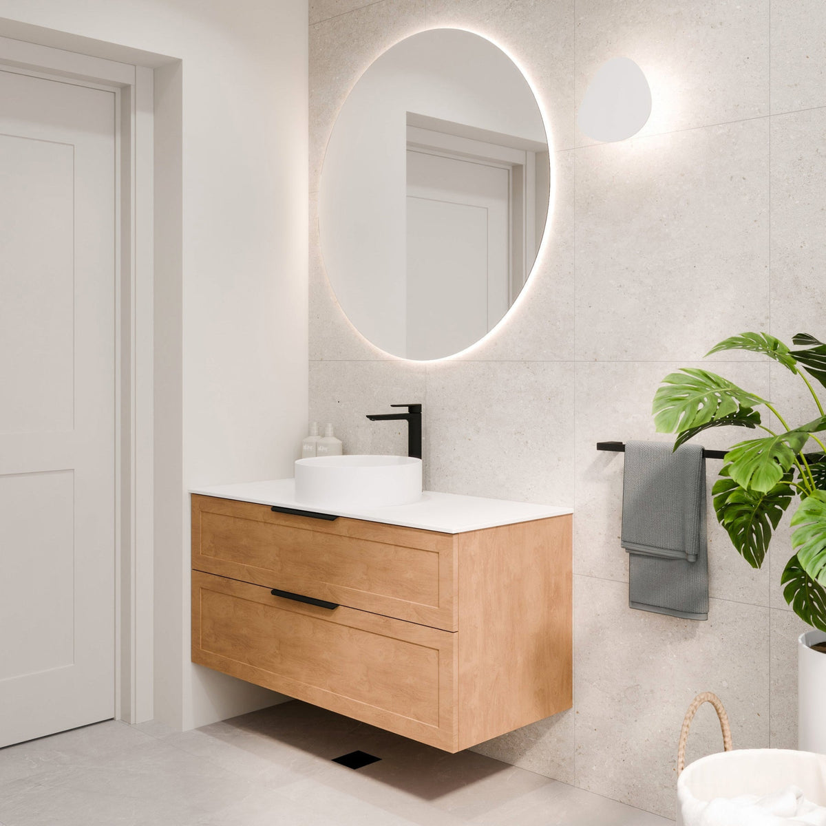CODE LINEARE TOWEL RAIL 600MM