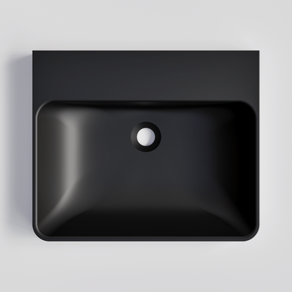 RECTANGLE BLACK VILLASTONE BATHROOM BASIN