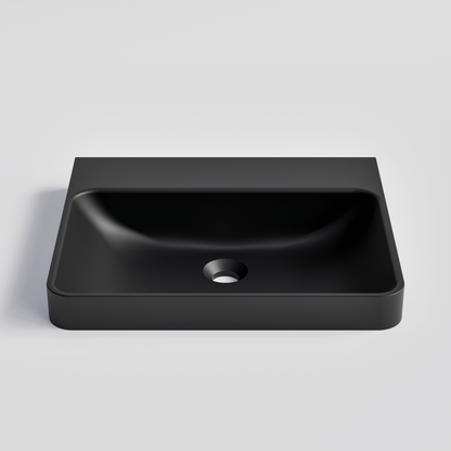 RECTANGLE BLACK VILLASTONE BATHROOM BASIN