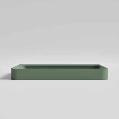 RECTANGLE GREEN VILLASTONE BATHROOM BASIN
