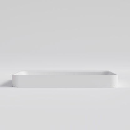 RECTANGLE MATTE WHITE VILLASTONE BATHROOM BASIN