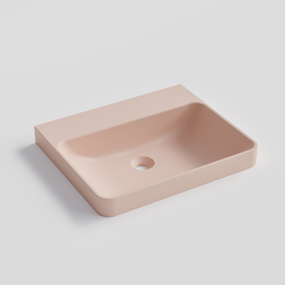 RECTANGLE PINK VILLASTONE BATHROOM BASIN