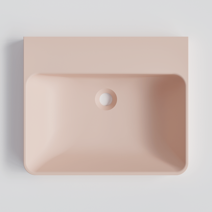 RECTANGLE PINK VILLASTONE BATHROOM BASIN