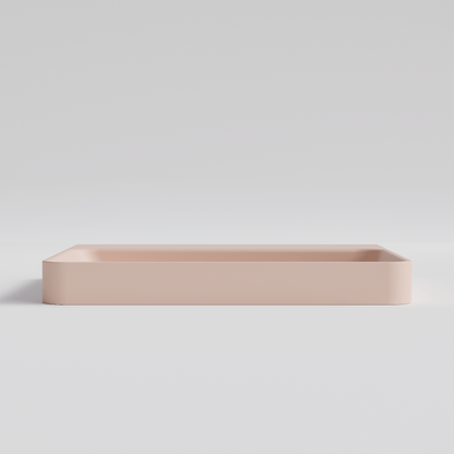 RECTANGLE PINK VILLASTONE BATHROOM BASIN