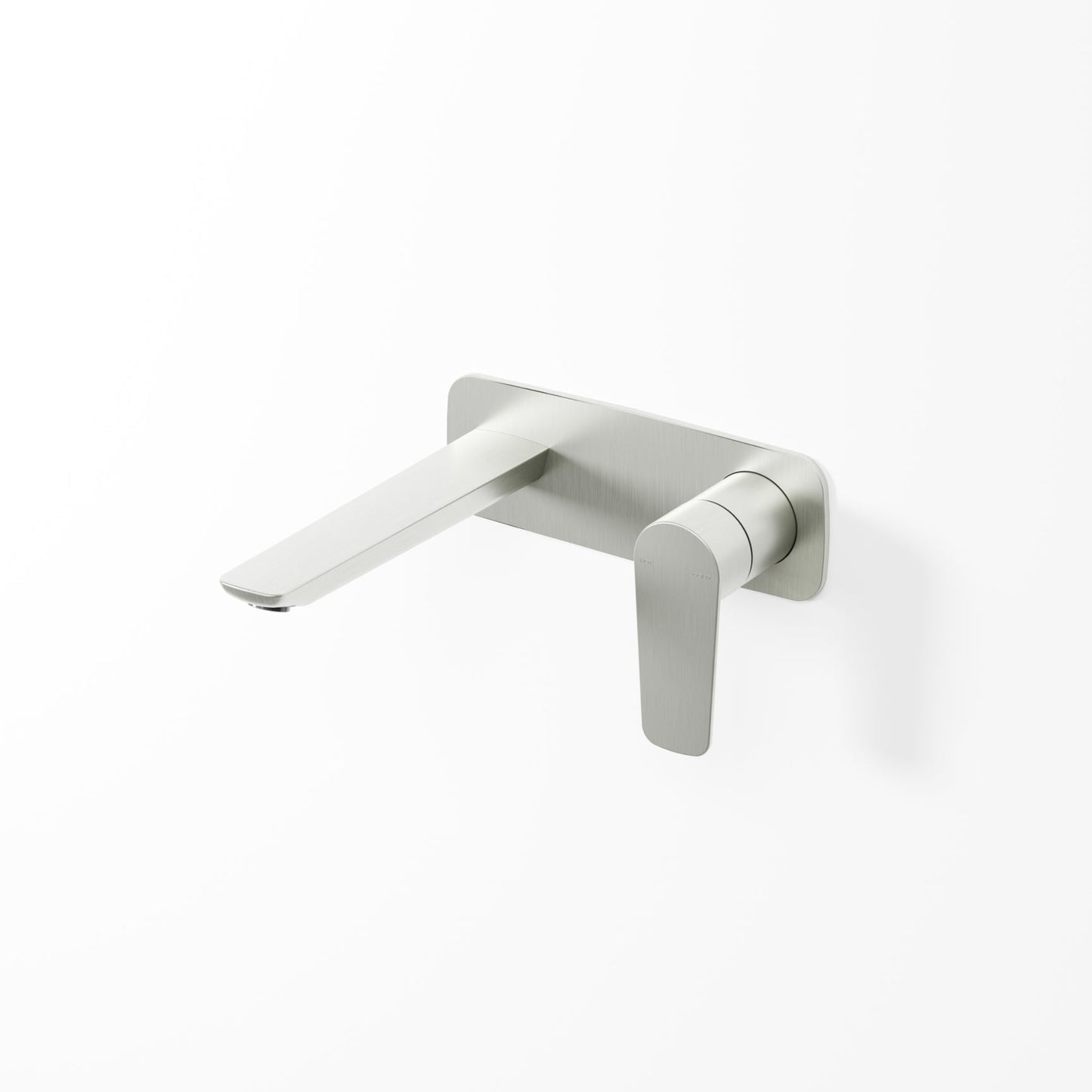 CODE LINEARE WALL BASIN MIXER BRUSHED NICKEL