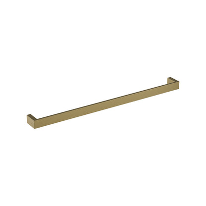 CODE MONTANA HEATED TOWEL RAIL 820MM BRUSHED BRASS