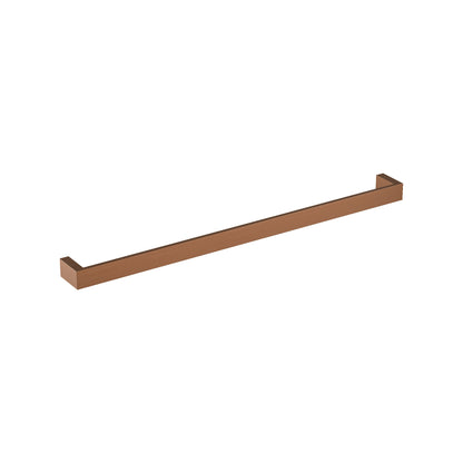 CODE MONTANA HEATED TOWEL RAIL 820MM BRUSHED COPPER