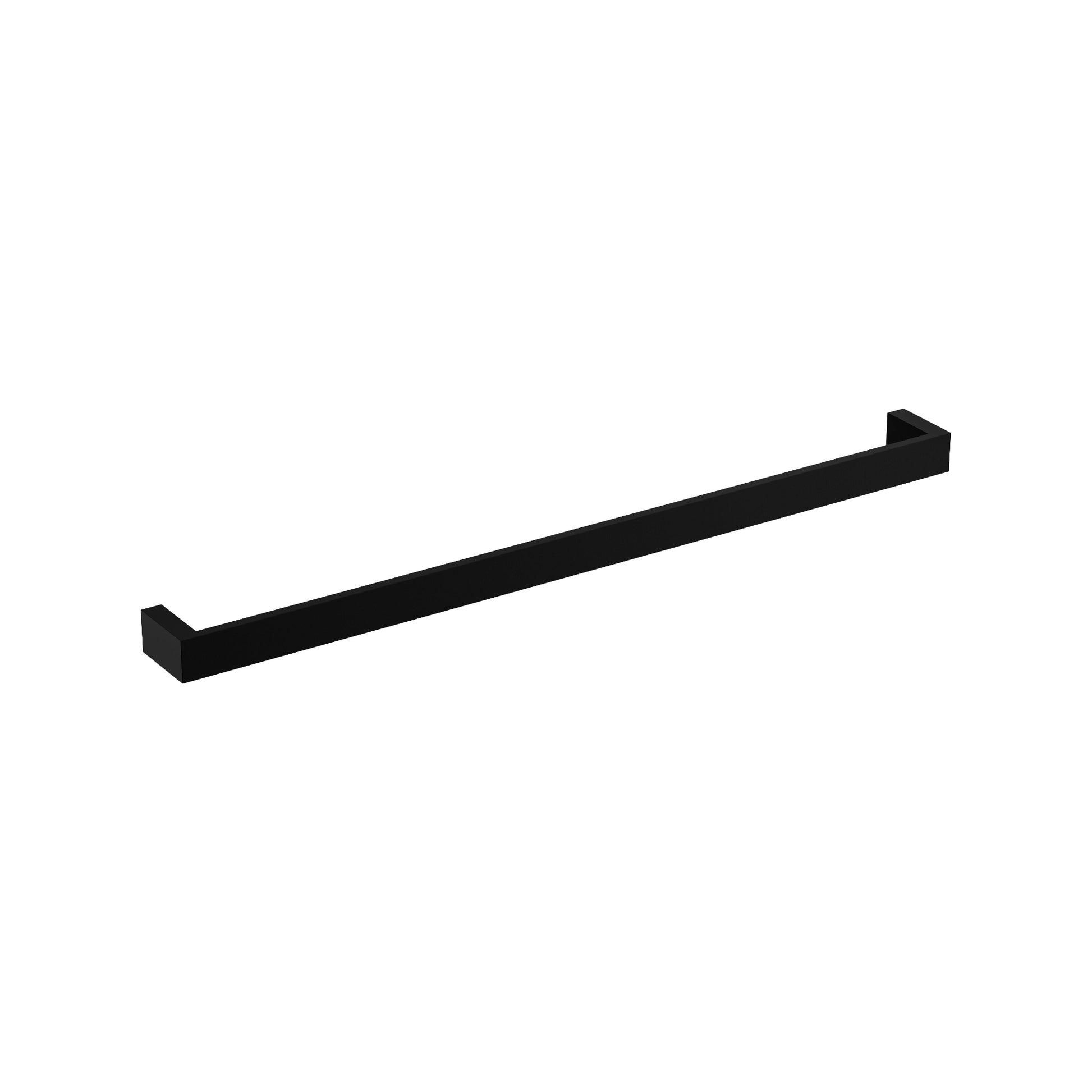 CODE MONTANA HEATED TOWEL RAIL 820MM MATTE BLACK
