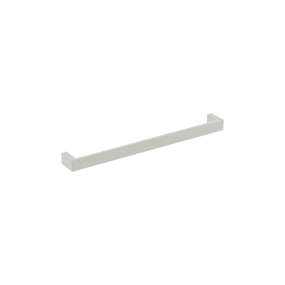 SINGLE BAR HEATED TOWEL RAIL 620 MATTE WHITE