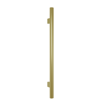 CODE NATURE 900 VERTICAL HEATED TOWEL RAIL BRUSHED BRASS