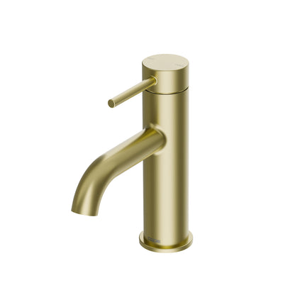 CODE NATURE BASIN MIXER BRUSHED BRASS