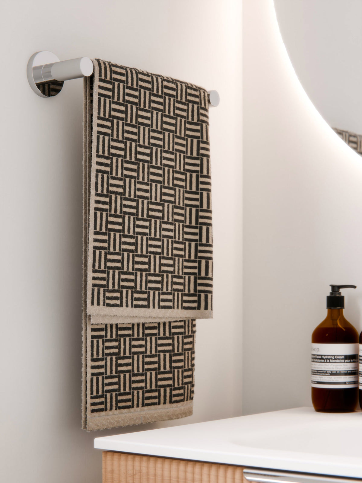 CODE NATURE HAND TOWEL RAIL 300MM
