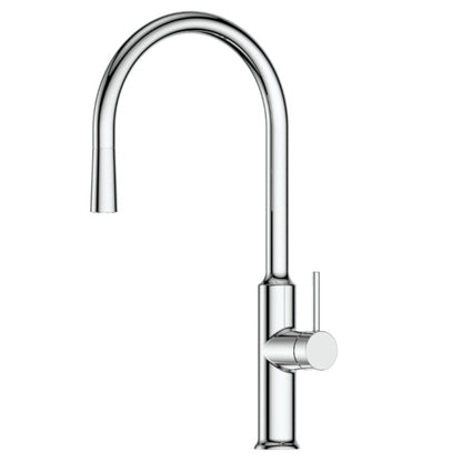 CHROME PULL OUT KITCHEN SINK MIXER