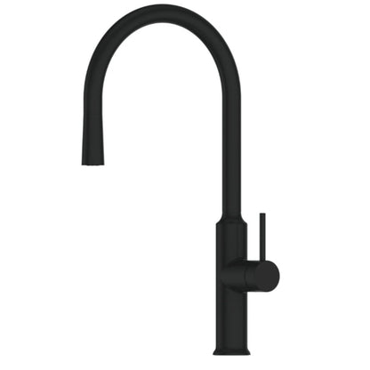 MATTE BLACK PULL OUT KITCHEN SINK MIXER