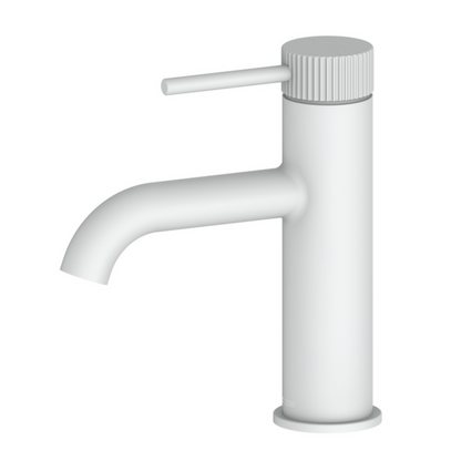 CODE NATURE LINEARE BASIN MIXER MATTE WHITE