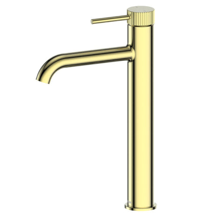 CODE NATURE LINEARE BASIN MIXER TALL BRUSHED BRASS