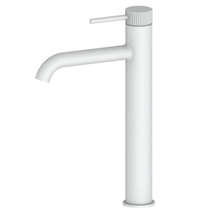 CODE NATURE LINEARE BASIN MIXER TALL MATTE WHITE